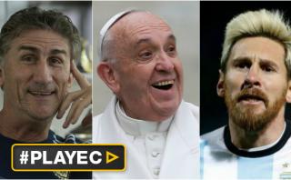 Bauza: "Sueño llevarle la Copa del Mundo al Papa, con Messi"