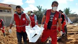 Libia: 13 inmigrantes se asfixiaron dentro de un contenedor