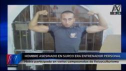 Asesinato en Surco: entrenador fue baleado camino a su trabajo