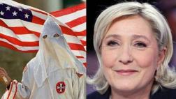 Ex líder de Ku Klux Klan apoya a candidata francesa Le Pen