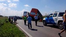 Argentina: Choque de buses deja 13 muertos y 34 heridos