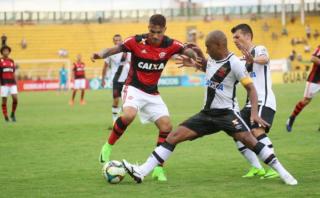 Con Guerrero y Trauco: Flamengo ganó 1-0 a Vasco por el Carioca