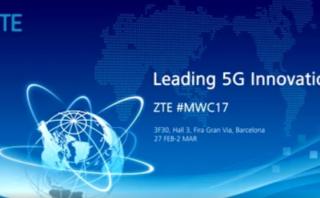 MWC 2017: ZTE anunció primer teléfono inteligente 5G