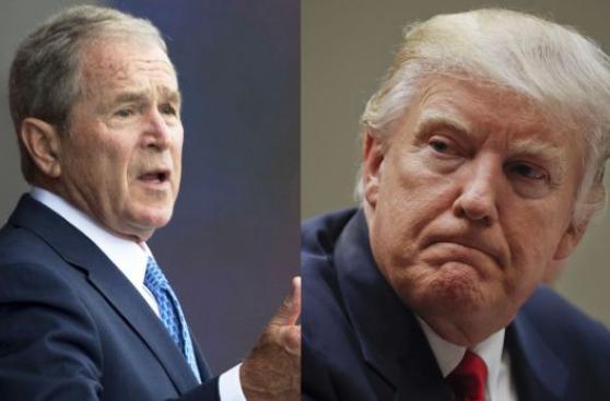 Bush rompe su silencio: Apoya a los migrantes y critica a Trump