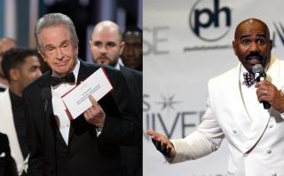 Steve Harvey se pronuncia en Twitter tras error en los Oscar