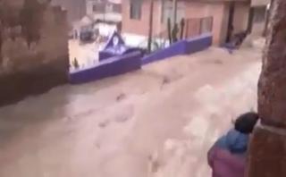 Carretera Central bloqueada por huaicos en Chosica y Huarochirí