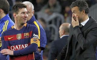 Barcelona: Luis Enrique admitió dependencia de Lionel Messi