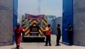 Incendio en Ate moviliza diez unidades de bomberos
