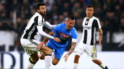 Juventus venció 3-1 a Napoli por la ida de semis de Copa Italia