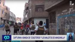 La Victoria: cayó la banda ‘Los Malditos de Manzanilla’
