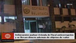 Ate: 'robacasas' atacan vivienda de una fiscal anticorrupción