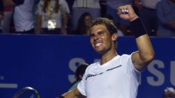 Rafael Nadal alcanzó la final del Abierto de Acapulco