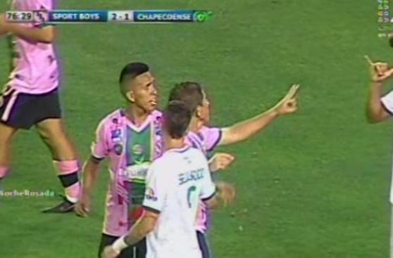 Sport Boys: Johan Fano cayó en provocación y fue expulsado
