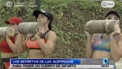 La original rutina con la que mantienen su físico las guerreras
