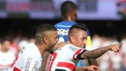 Con gol de Cueva: Sao Paulo ganó 4-1 a Santo André en Paulistao