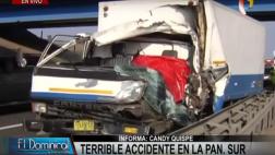 Lurín: joven conductor murió en choque de camión y tráiler