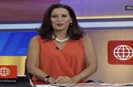 Sol Carreño y Federico Salazar nuevamente juntos en noticiero