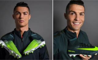 Cristiano Ronaldo: Nike rinde tributo con novedosos chimpunes