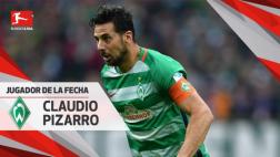 Pizarro: elegido el jugador de la fecha 23° de la Bundesliga