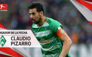 Pizarro: elegido el jugador de la fecha 23° de la Bundesliga