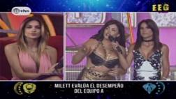 Michelle Soifer y Milett Figueroa se enfrentaron verbalmente