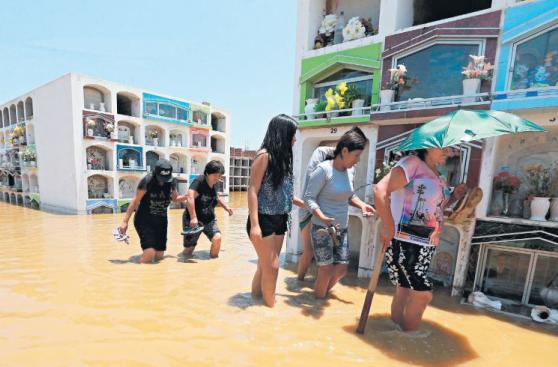 Desborde del río Asia podría repetirse