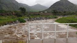 Cajamarca: quebrada se desbordó a causa de las lluvias