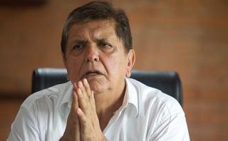 Alan García será investigado por Línea 1 del Metro de Lima