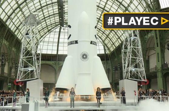 Chanel se lanza al espacio con su nueva colección en París