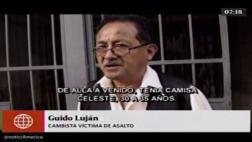 Centro de Lima: hampón le arrebata US$2,500 a cambista