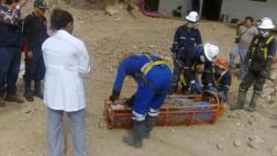 Arequipa: recuperan cuerpo de minero atrapado en socavón