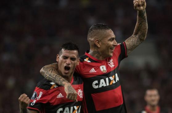 La felicidad de Trauco y Guerrero en debut en la Libertadores