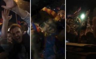 Caótica salida de Messi en el auto y lo que habló con Antonella