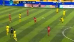 El golazo de mediocampo que sorprendió a la 'U' y Cáceda