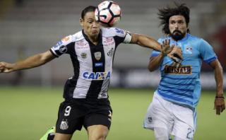 Sporting Cristal igualó 1-1 ante Santos por Copa Libertadores