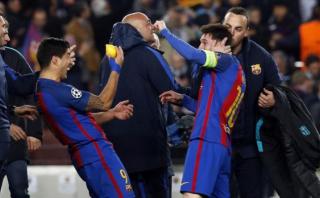 Messi y Suárez mostraron peculiar amuleto tras triunfo ante PSG