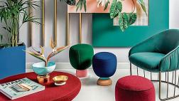 Las claves para diseñar una sala retro y elegante