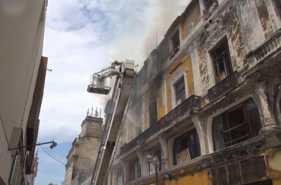 Municipalidad de Lima declara inhabitable casona tras incendio