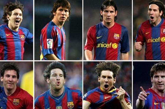 Lionel Messi: el antes y después de la estrella del Barcelona