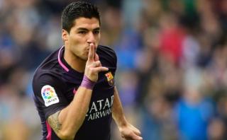 Luis Suárez: preciso derechazo para el empate ante La Coruña