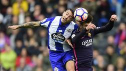 Barcelona perdió 2-1 ante La Coruña y cedió liderato