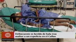 Policía en retiro hirió a hampón que lo quiso asaltar
