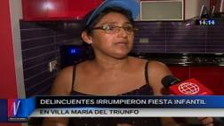 Con armas de fuego irrumpen en fiesta infantil de VMT