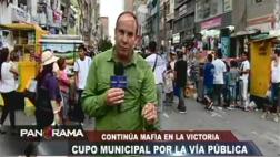 La Victoria: cobran cupos a ambulantes por vender en Gamarra