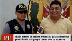 Tres meses de prisión preventiva para ladrón detenido 8 veces