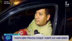 Iban a poner focos en Atocongo pero chofer ebrio los destruyó
