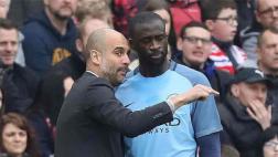 Pep Guardiola criticó a Yaya Touré delante de sus compañeros