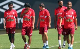 Selección peruana inició entrenamientos con solo seis jugadores