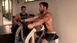Chris Hemsworth se prepara así para interpretar a "Thor"