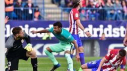 Barcelona: Rafinha abrió marcador ante el Atlético con este gol
